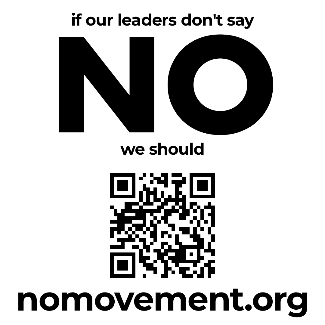 No movement sticker